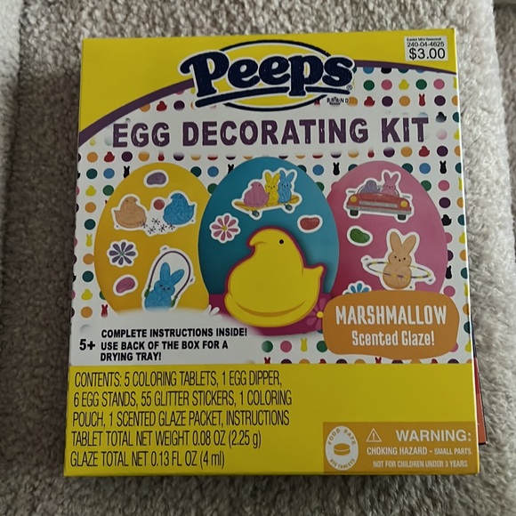 NWT 2pc Peep & Spider-Man Egg Decorating Set - Picture 2 of 5